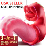 SilkLick Rose — 10-Mode Realistic Tongue Vibrator - Image 3
