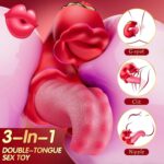SilkLick Rose — 10-Mode Realistic Tongue Vibrator - Image 4