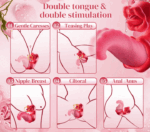 SilkLick Rose — 10-Mode Realistic Tongue Vibrator - Image 6
