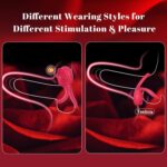 Union Rose Ring — Vibrating Cock Ring with Clit Stimulator - Image 10