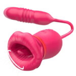 BigMouth Thrust Rose — Tongue Licking + Telescopic Dildo - Image 21