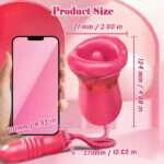BigMouth Thrust Rose — Tongue Licking + Telescopic Dildo - Image 10