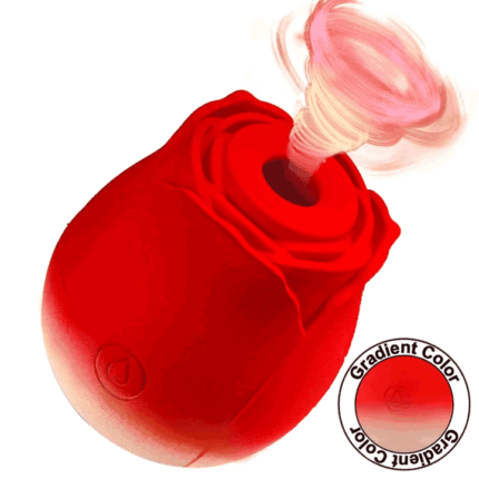 LumiGlow Suction Rose — LED-Lit Sensory Delight