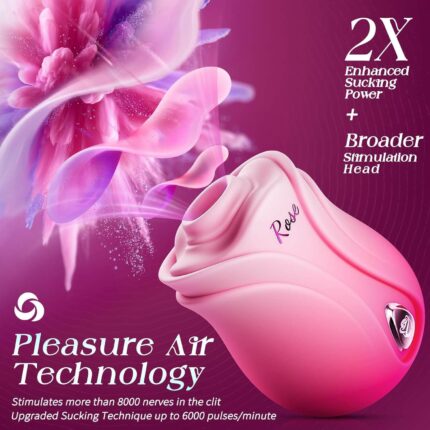 Noble App Rose — Bluetooth-Controlled Suction Elegance