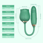 Extendo Green Rose — Dual-Action Suction & Telescopic Thrust - Image 8