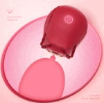 Velvet Bloom Suction Rose — 9-Mode Clitoral Air Pulse - Image 3