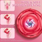 Velvet Bloom Suction Rose — 9-Mode Clitoral Air Pulse - Image 23