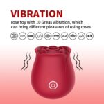 Velvet Bloom Suction Rose — 9-Mode Clitoral Air Pulse - Image 29