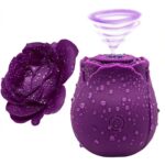 Velvet Bloom Suction Rose — 9-Mode Clitoral Air Pulse - Image 32