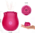 Velvet Bloom Suction Rose — 9-Mode Clitoral Air Pulse - Image 35
