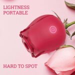 Velvet Bloom Suction Rose — 9-Mode Clitoral Air Pulse - Image 40