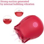 Velvet Bloom Suction Rose — 9-Mode Clitoral Air Pulse - Image 47