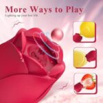 Velvet Bloom Suction Rose — 9-Mode Clitoral Air Pulse - Image 8