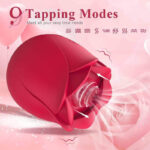 Velvet Bloom Suction Rose — 9-Mode Clitoral Air Pulse - Image 9