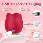 Velvet Bloom Suction Rose — 9-Mode Clitoral Air Pulse - Image 10